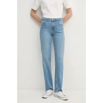 Dámské džíny Bavlněné džíny Tommy Hilfiger high waist, WW0WW44345 modrá 55J, vel. 28/30