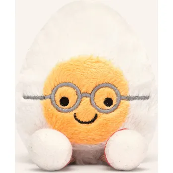 plyšák Jellycat Plyšová Hračka Amuseables Boiled Egg Geek, bílá /...