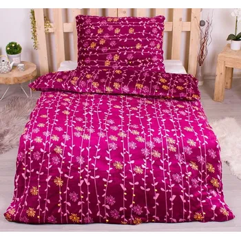 Povlečení Mikroplyšové povlečení Rubínová vášeň