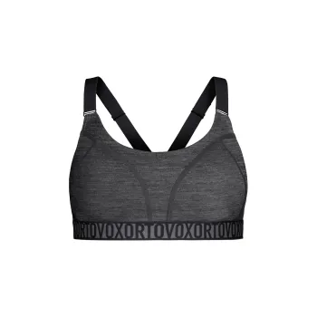 Podprsenka Ortovox 150 Essential Sports Top W black raven blend XS; Černá podprsenka + DÁREK DLE VÝBĚRU!