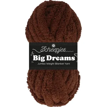 Příze Žinylková příze na pletení rukama Scheepjes BIG DREAMS odstín Comfort