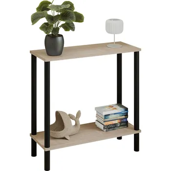 Toaletní stolek Konzole Claro 80x30 cm - různé barvy na výběr - Dub Sonoma, Černý Mat