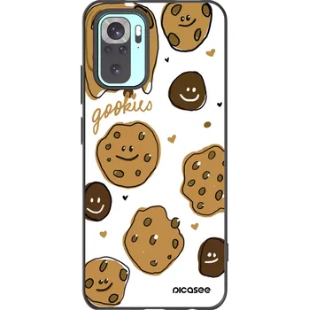 Pouzdro na mobilní telefon Picasee silikonový černý obal pro Xiaomi Redmi Note 10 Pro - Gookies