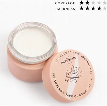 Lak na nehty CONTROL Gel 4.0 MILKY WHITE 30g - gel na nehty