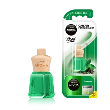 Vůně do auta Aroma Car Wood - Green Tea 4,5ml