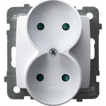 Elektrická zásuvka Ospel Elektrická Zásuvka zásuvka bílá