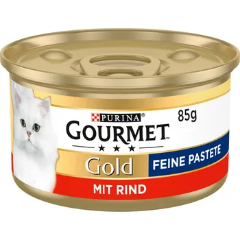 Gourmet Gold jemná paštika s hovězím masem 24 × 85 g