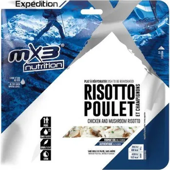 Hotové jídlo MX3 Dehydratované jídlo Risotto s kuřecím masem a žampiony 210g
