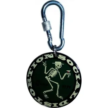 Social Distortion Classic Logo Klíčenka