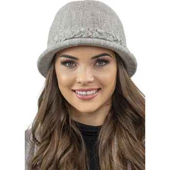 Klobouk Dámský klobouk Vivisence 7043 Barva: Šedá, Velikost: UNI