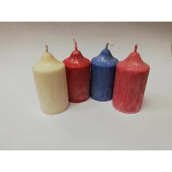 Svíčka Svíčka vonná z palmového vosku - sada 4 adventních svíček - č.6