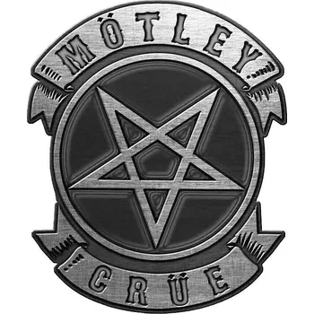 Mötley Crüe Pentagram Odznak