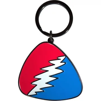 Grateful Dead Red/Blue Plectrum Klíčenka