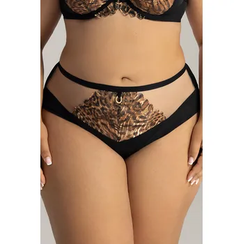 Dámské oblečení Kalhotky Ava 2144 Liana Barva: Černá, Velikost: 3XL