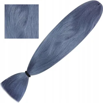 Příčesek Syntetické vlasy Kanekalon Super Soft Metalické modré 80g 60cm #HORIZON