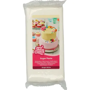 Potahový fondán FunCakes: Bright White - bílý 1 kg /F20500