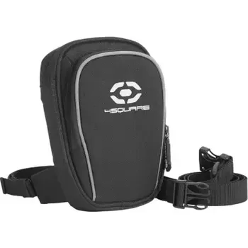 Zavazadlo na motocykl taška na stehno, 4SQUARE (černá, objem 2 l)