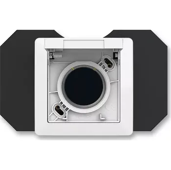 Elektrická zásuvka Zásuvka centrálního vysávání, 5530T-C67107 500, ABB, Zoni®, bílá (ABB, Zoni®, bílá)