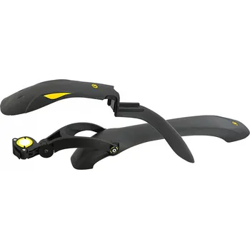 Blatník na kolo blatníky 24"-29" Simpla HAMMER 3 set černo-žluté (blatníky 24"-29" Simpla HAMMER3 SDE černo-žluté set)