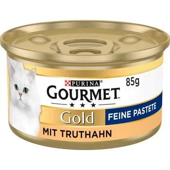 Gourmet Gold jemná paštika s krocaním masem 48 × 85 g