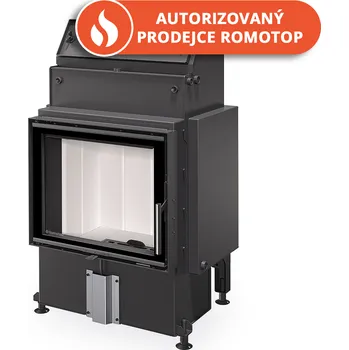 Krbová vložka Romotop HEAT W 4G 59.50.04 - krbová vložka s teplovodním výměníkem - Šedý Igniton