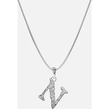 Náhrdelník N FOR NASTY, stříbrná -