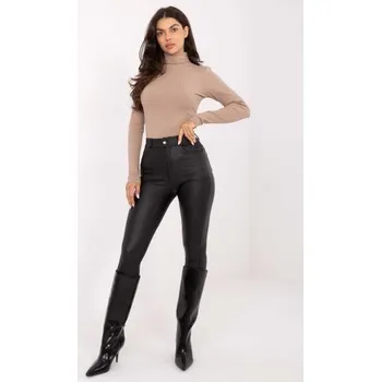 Oblečení a móda Tmavě béžová základní blůza z bavlny RUE PARIS