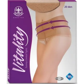 Dámské punčochy Punčochové kalhoty s vysokým lemem tvarujícím postavu VIKTORIE