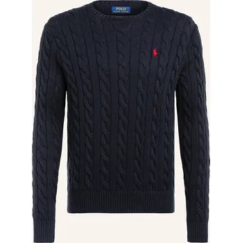 Pánská móda Polo Ralph Lauren Pánský Svetr, tmavě modrá, S