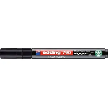 Olejový popisovač černý Edding 1 ks