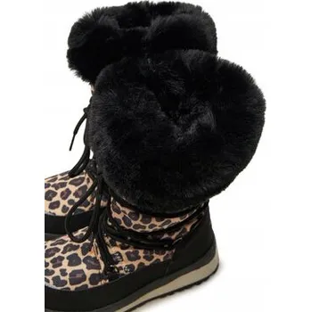 Dívčí obuv Leaf Sněhule Ysby LYSBY201I Hnědé