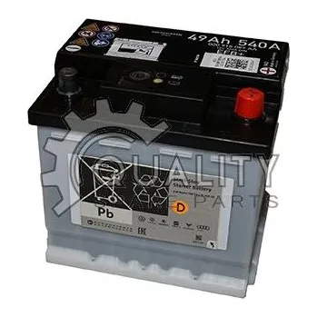 Auto-moto baterie Autobaterie 12V 49Ah 540A START STOP ŠKODA Original OEM 000915089AA