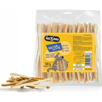 Pamlsek pro psa Pamlsek Hau&miau sendvič s kuřecím masem 500g