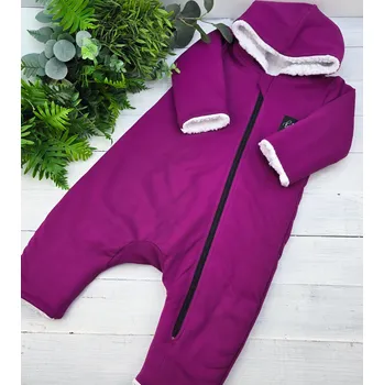 Dětský overall Kulišárny Zimní overal s beránkem MAGENTA VELIKOST: 74