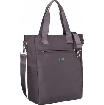 Kabelka Peterson shopper kabelka polyester šedá