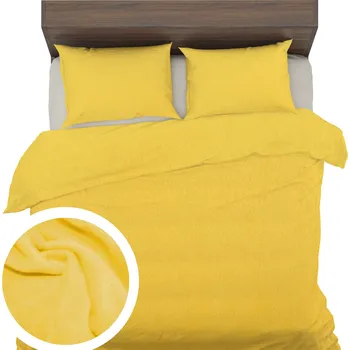 Povlečení POVLEČENÍ Z MIKROPLYŠE, FLEECE 220x200 + 2x70x80 1 BARVA