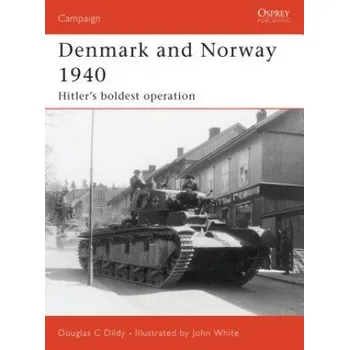 Cizojazyčná kniha Denmark and Norway 1940 (Doug Dildy)(Brožovaná)