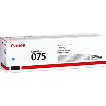 Tiskárna Canon TONER 075 C azurová pro i-SENSYS LBP646Cdw, LBP647Cdw, MF664Cdw, MF667Cdw (1300 str.)