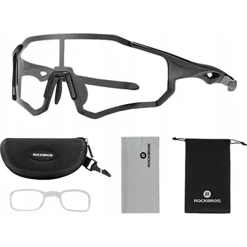cyklistické brýle ROCKBROS Cyklistické brýle Rockbros ČERNÁ