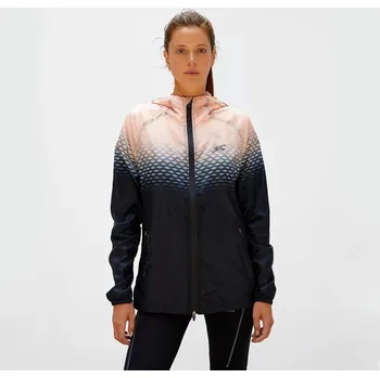 Dámská větrovka BODYCROSS Lehká větrovka pro ženy na běh a trail PERFORMANCE WINDBREAKER XS RŮŽOVÁ