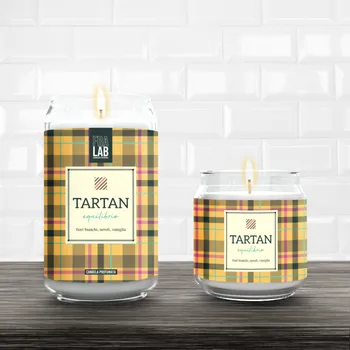 Svíčka Vonná svíčka Equilibrio velká bílá