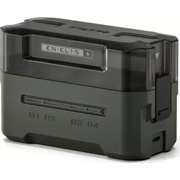 Tilta Portable Charging Station for EN-EL15 (4 Channel) - Green