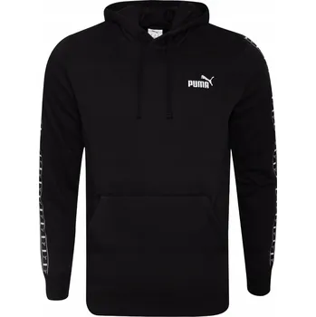 Pánská mikina Pánská PÁNSKÁ MIKINA s kapucí PUMA ESS TAPE, černá, velikost XL