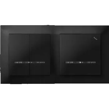 Elektrická zásuvka Elektrická Zásuvka USB nástěnná Ospel černá