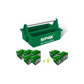 Vrut Terasová sada SPAX-D CARRY Box A2 5x50 mm staré zlato (1600 ks)Terrace set SPAX-D CARRY Box A2 5x50 mm old gold (1600 ks.) Terasové sady SPAX