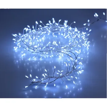 Vánoční dekorace Světelný vánoční drát Martiel studená bílá, 100 LED, 50 cm