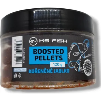 KS Fish Boosted Pellets 120g Kořeněné jablko