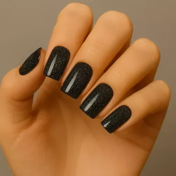 UV nálepky na nehty Black Stardust