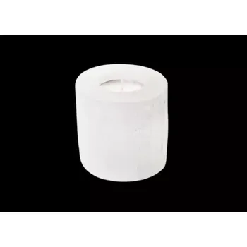 Svícen Selenitový válec svícen 7,5 x 8 cm – dekorace a léčivá energie