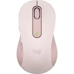 Logitech Signature M650 L/Kancelářská/Optická/Pro praváky/4 000 DPI/USB+BT/Růžová